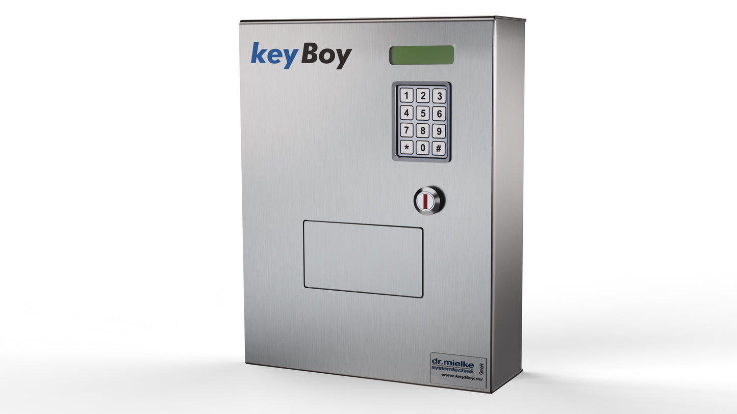 keyBoy 8 Schlüsselausgabe mit Online-Codevergabe