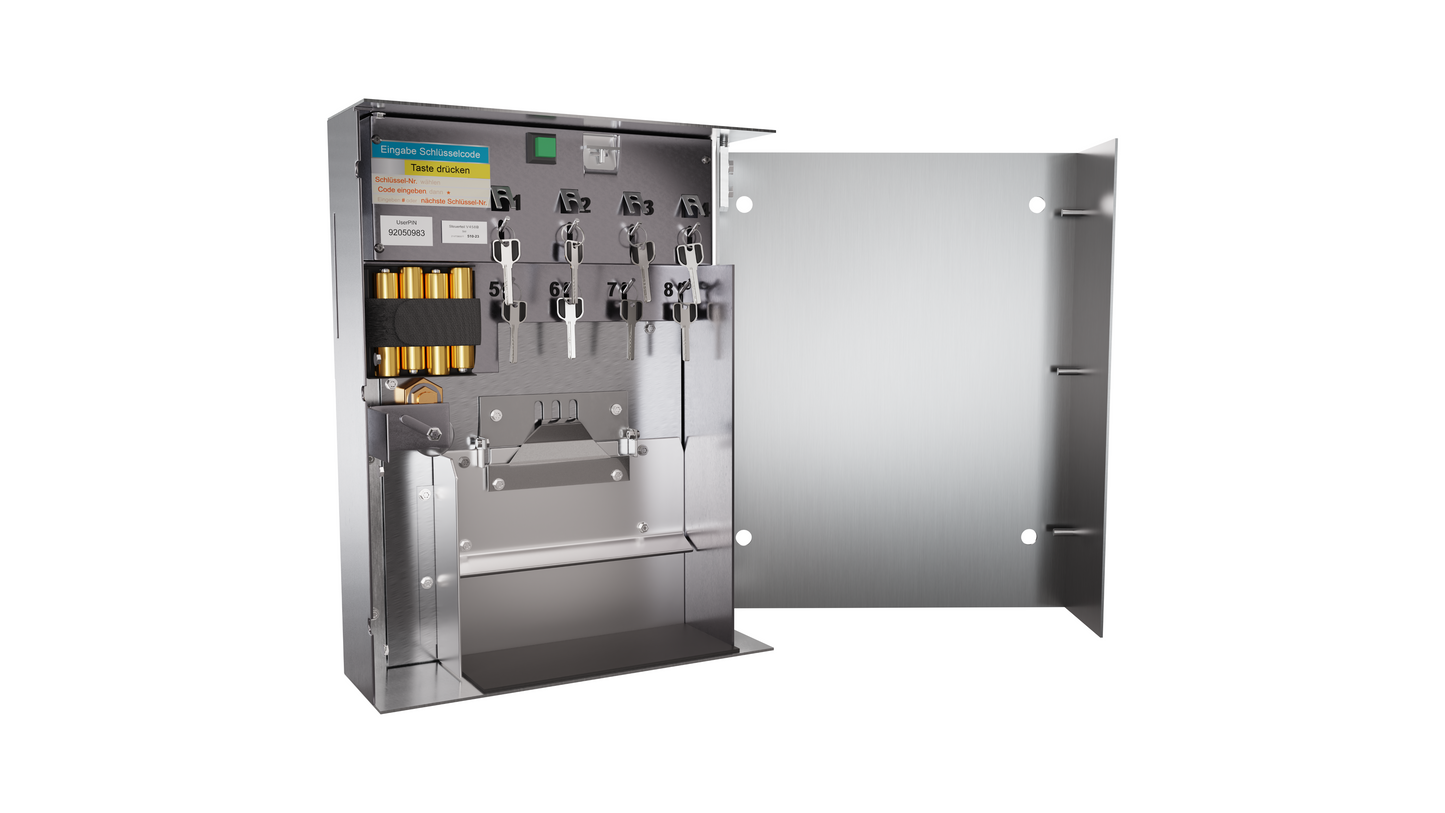 keyBoy 8 Schlüsselausgabe mit Online-Codevergabe