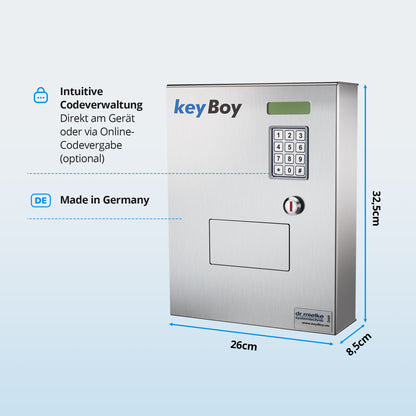 keyBoy 8 Schlüsselausgabe