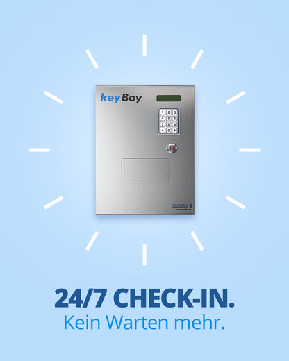 keyBoy 8 Schlüsselausgabe mit Online-Codevergabe